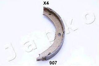 JAPKO 55907 Комплект тормозных колодок, стояночная тормозная система