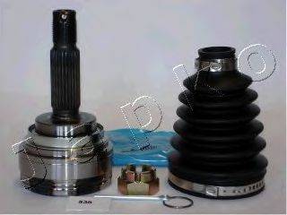 JAPKO 62538 Шарнирный комплект, приводной вал