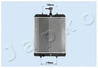 JAPKO RDA033068 Радиатор, охлаждение двигателя