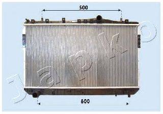 JAPKO RDA313022 Радиатор, охлаждение двигателя