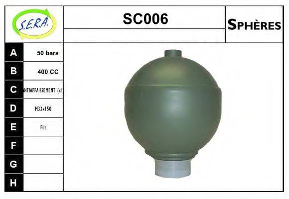 SERA SC006 Гидроаккумулятор, подвеска / амортизация