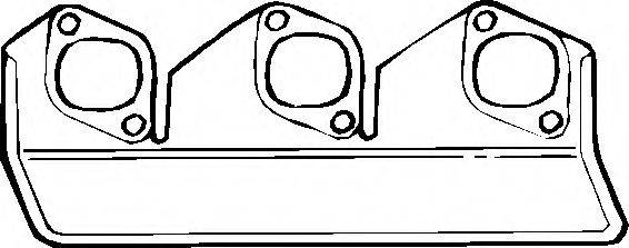 WILMINK GROUP WG1087872 Прокладка, выпускной коллектор