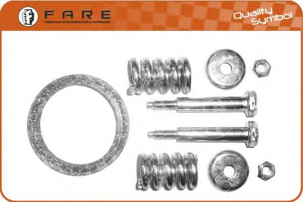 FARE SA 2461 Монтажный комплект, труба выхлопного газа