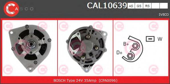 CASCO CAL10639AS Генератор