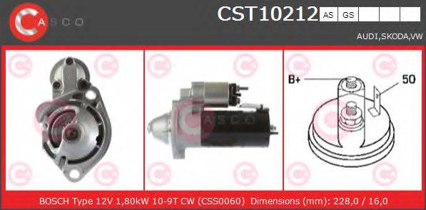 CASCO CST10212AS Стартер