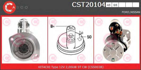 CASCO CST20104AS Стартер