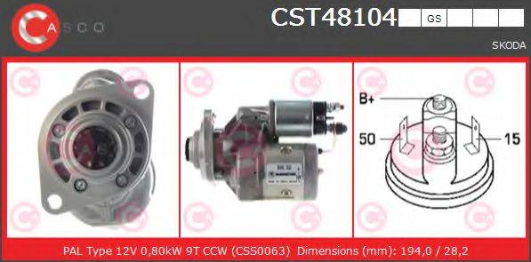 CASCO CST48104GS Стартер