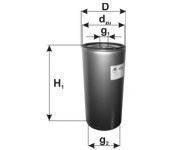 PZL SEDZISZOW PDS151 Топливный фильтр
