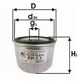 PZL SEDZISZOW PP11 Масляный фильтр