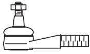 FRAP 1405 Наконечник поперечной рулевой тяги