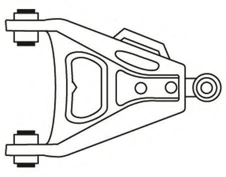 FRAP 1536 Рычаг независимой подвески колеса, подвеска колеса