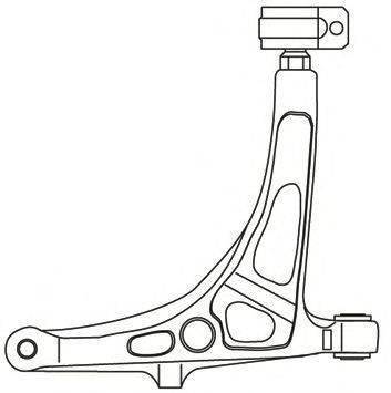 FRAP 1761 Рычаг независимой подвески колеса, подвеска колеса