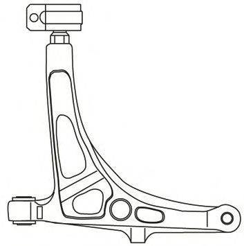 FRAP 1762 Рычаг независимой подвески колеса, подвеска колеса