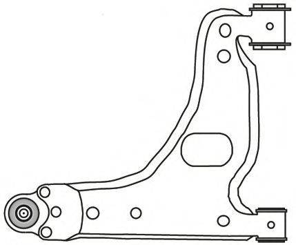 FRAP 1988 Рычаг независимой подвески колеса, подвеска колеса