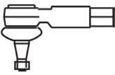 FRAP 2307 Наконечник поперечной рулевой тяги
