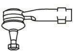 FRAP 2351 Наконечник поперечной рулевой тяги