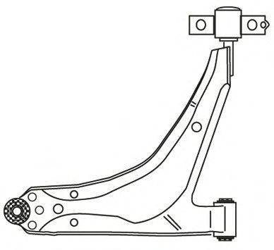FRAP 2371 Рычаг независимой подвески колеса, подвеска колеса