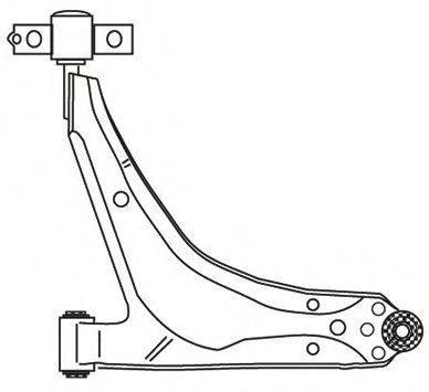 FRAP 2372 Рычаг независимой подвески колеса, подвеска колеса