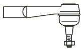 FRAP 2757 Наконечник поперечной рулевой тяги