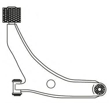 FRAP 3555 Рычаг независимой подвески колеса, подвеска колеса
