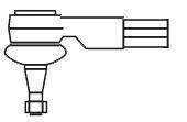 FRAP 3773 Наконечник поперечной рулевой тяги