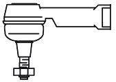 FRAP 3807 Наконечник поперечной рулевой тяги