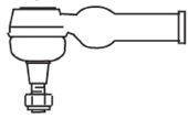 FRAP 740 Наконечник поперечной рулевой тяги