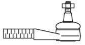 FRAP 961 Наконечник поперечной рулевой тяги