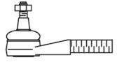 FRAP 963 Наконечник поперечной рулевой тяги