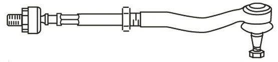 FRAP T362 Поперечная рулевая тяга