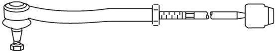 FRAP T365 Поперечная рулевая тяга