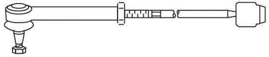 FRAP T405 Поперечная рулевая тяга