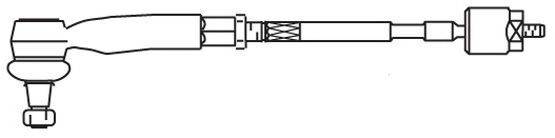 FRAP T517 Поперечная рулевая тяга