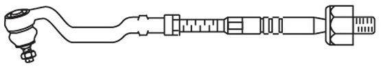 FRAP T593 Поперечная рулевая тяга