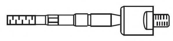 FRAP 3186 Осевой шарнир, рулевая тяга