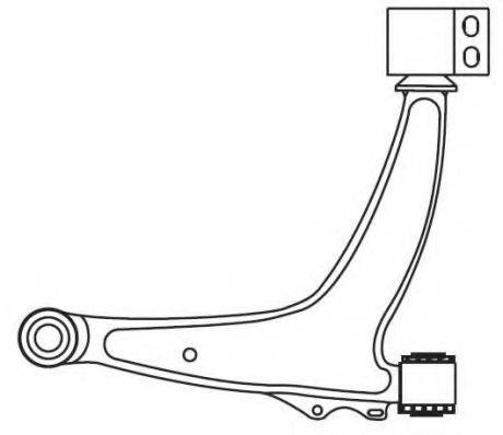 FRAP 4121 Рычаг независимой подвески колеса, подвеска колеса
