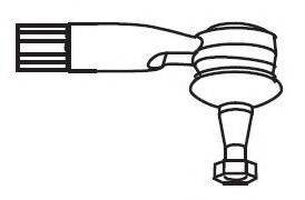 FRAP 4381 Наконечник поперечной рулевой тяги