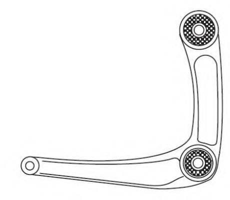 FRAP 4561 Рычаг независимой подвески колеса, подвеска колеса