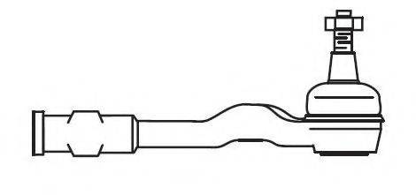 FRAP 4591 Наконечник поперечной рулевой тяги