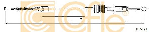 COFLE 105171 Трос, стояночная тормозная система