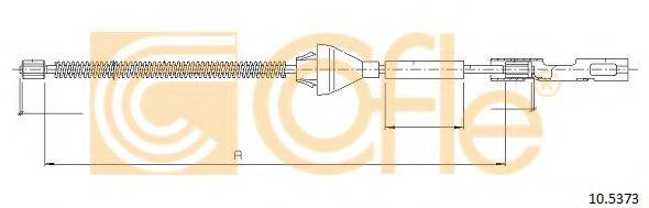 COFLE 105373 Трос, стояночная тормозная система