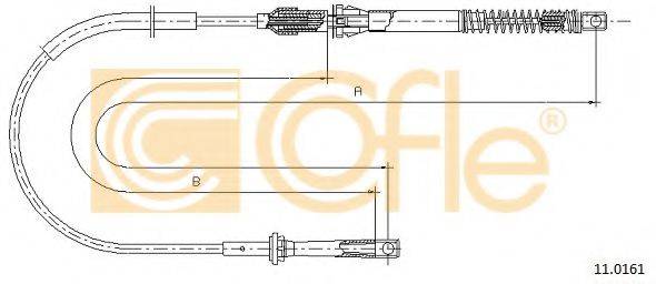 COFLE 110161 Тросик газа