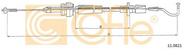 COFLE 110821 Тросик газа