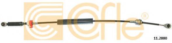 COFLE 112880 Трос, ступенчатая коробка передач