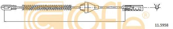 COFLE 115958 Трос, стояночная тормозная система