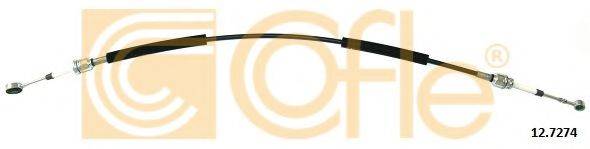 COFLE 127274 Трос, ступенчатая коробка передач