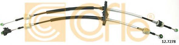 COFLE 127278 Трос, ступенчатая коробка передач