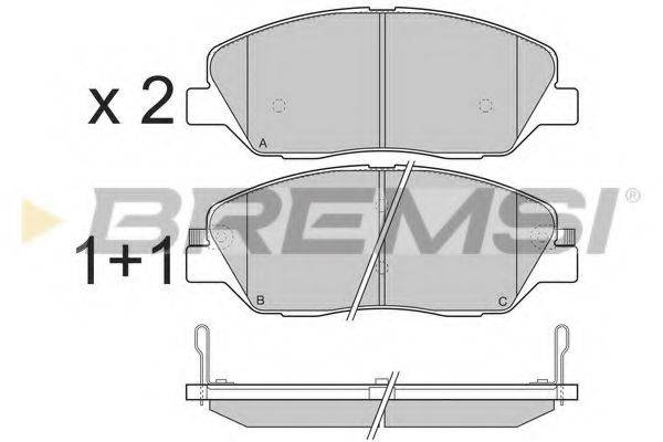 BREMSI BP3313