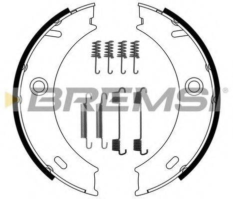 BREMSI GF03071 Комплект тормозных колодок, стояночная тормозная система