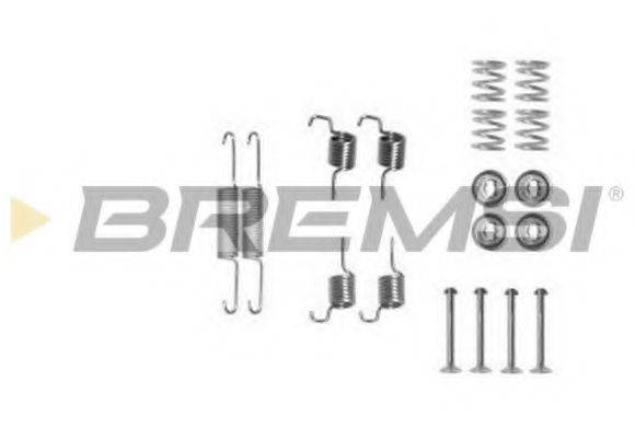 BREMSI SK0011 Комплектующие, тормозная колодка